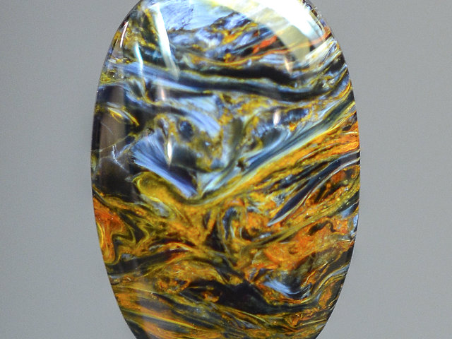 Fiery High Chatoyancy Namibian Pietersite Gemstone Cabochon Hand Crafted By LEXX STONES 11.5 Carats