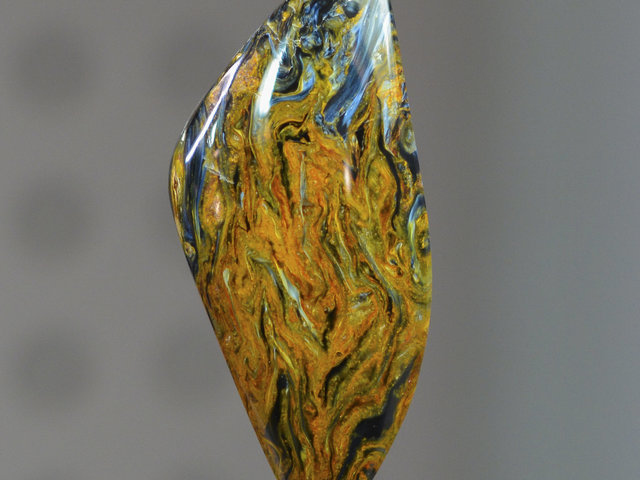 Fiery Namibian Pietersite Gemstone Cabochon Hand Crafted By LEXX STONES 37 Carats