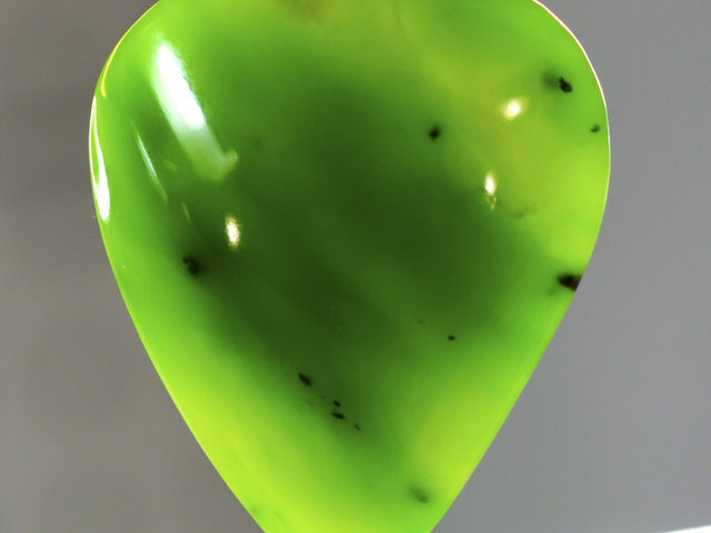 Pakistan Nephrite Jade  Gemstone Cabochon Hand Crafted by LEXX STONES 55 Carats