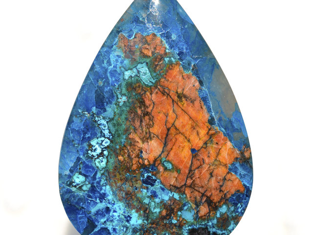 Colorful Quantum Quattro Silica Namibian Shattuckite Chrysocolla Malachite Cuprite Gemstone Cabochon Hand Crafted By Lexx Stones
