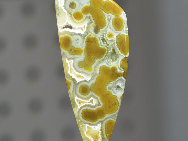 Orbicular Indonesian River Jasper Gemstone Double Sided Cabochon Hand Crafted By LEXX STONES 50 Carats